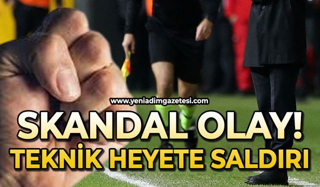 Skandal olay: Teknik Direktör ile Antrenörü dövdüler