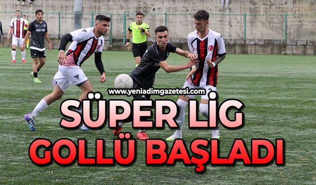 Süper Lig gollü başladı