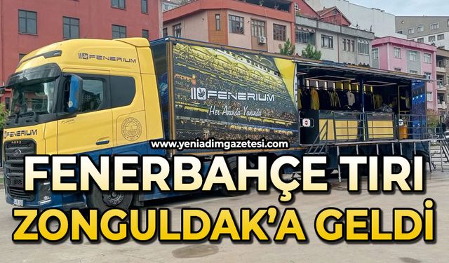 Fenerbahçe tırı Zonguldak’a geldi