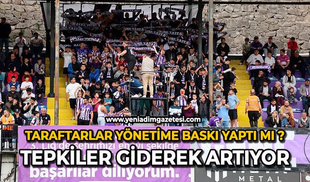 Taraftarlar yönetime baskı yaptı mı: Tepkiler giderek artıyor