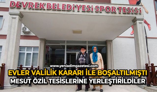 Evler Valilik kararı ile boşaltılmıştı: Mesut Özil tesislerine yerleştirildiler