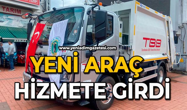 Yeni araç hizmete girdi
