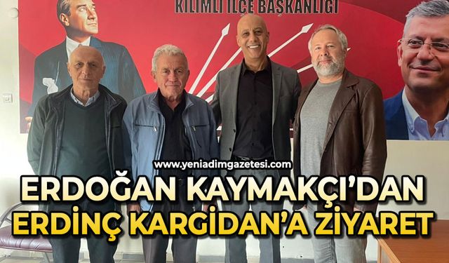 Erdoğan Kaymakçı'dan Erdinç Kargidan’a ziyaret