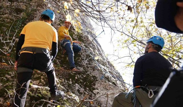 Yeni macera başlıyor: ’Kaya tırmanışı ile sürdürülebilir spor turizmi’