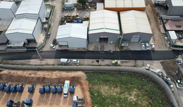 Yollar sıcak asfaltla buluştu