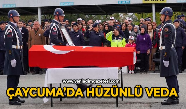Çaycuma’da hüzünlü veda