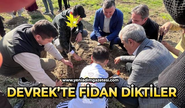 Devrek’te fidan dikim programı