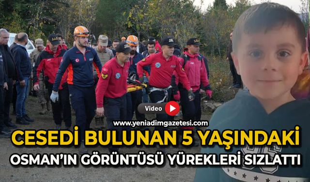 Ölü bulunan küçük çocuğun görüntüsü yürekleri sızlattı