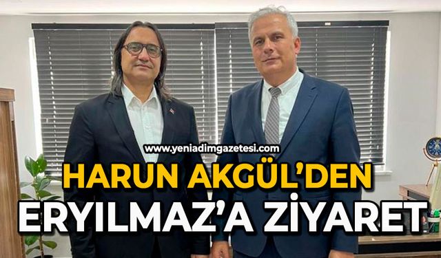 Harun Akgül’den Eryılmaz’a ziyaret