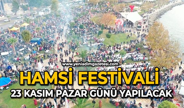 Hamsi Festivali 23 Kasım Pazar günü yapılacak