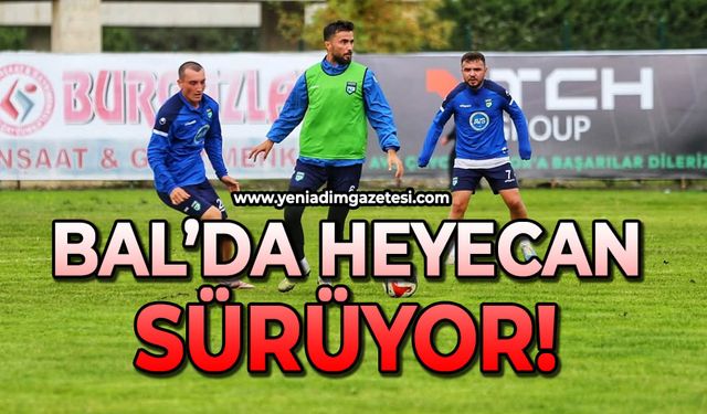 BAL’da heyecan sürüyor