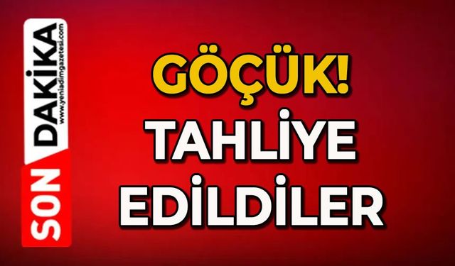 Göçük: Tahliye edildiler
