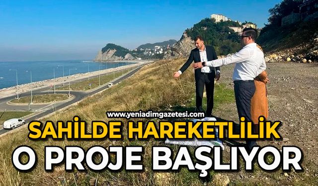Sahilde hareketlilik: O proje başlıyor