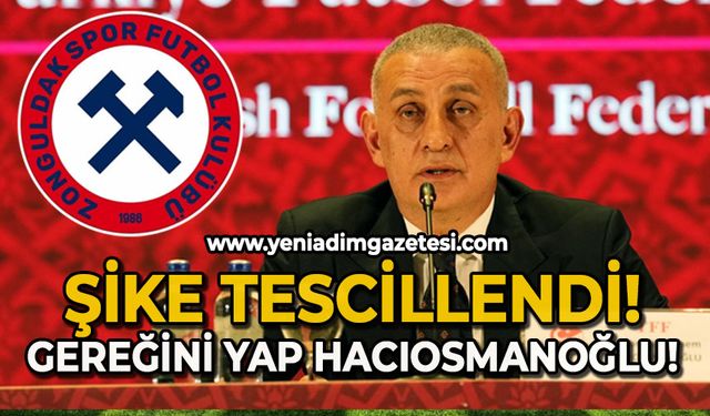 Şike tescillendi: Gereğini yap Hacıosmanoğlu!