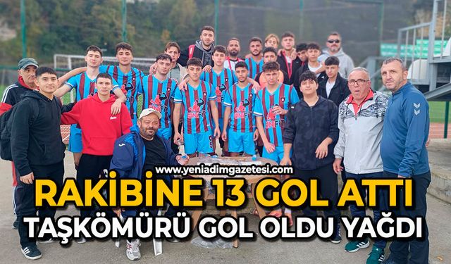 Rakibine 13 gol attı: Taşkömürü gol oldu yağdı