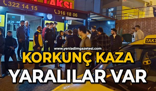Korkunç kaza: Yaralılar var