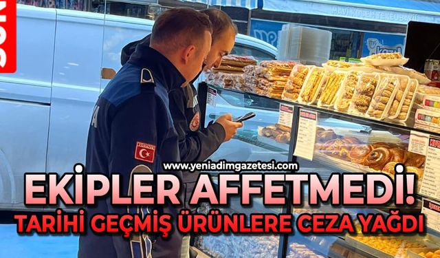 Ekipler affetmedi: Tarihi geçmiş ürünlere ceza yağdı