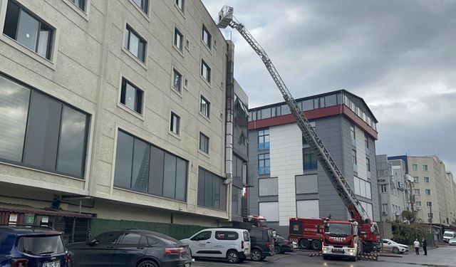 Restoranda yangın alarmı