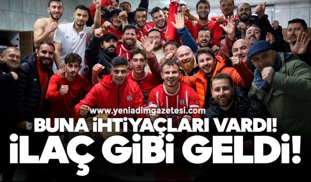 Buna ihtiyaçları vardı! İlaç gibi geldi