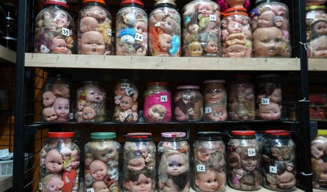 Görenleri ürküten sıra dışı koleksiyon