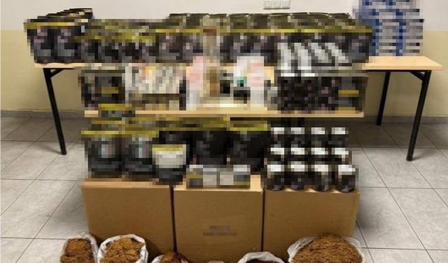 Kaçakçılığa geçit yok: Piyasa değeri binlerce lira olan ürünler ele geçirildi
