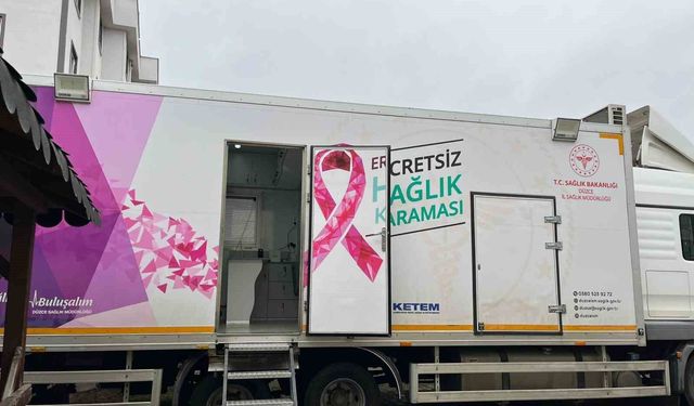 Kanser taraması ücretsiz olarak yapılıyor