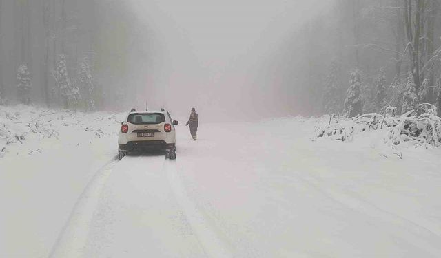 Kar yağışı etkili oldu