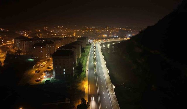 Karabük'te Zonguldak ve Yenice caddeleri baştan sona yenilendi