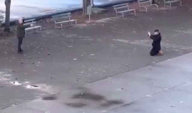 Okul bahçesindeki rehine krizinde baba serbest bırakıldı, şantajcı tutuklandı