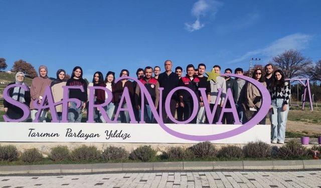 Safranın sürdürülebilirliği için KBÜ'den akademik destek