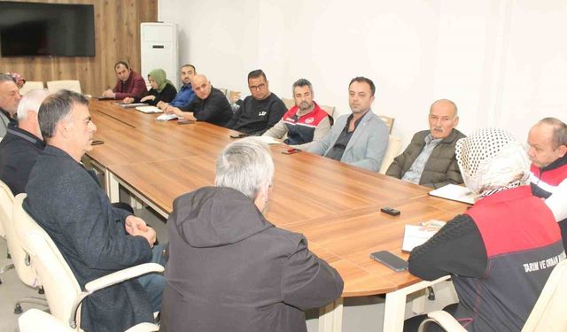 Tarımsal faaliyetleri değerlendirildi