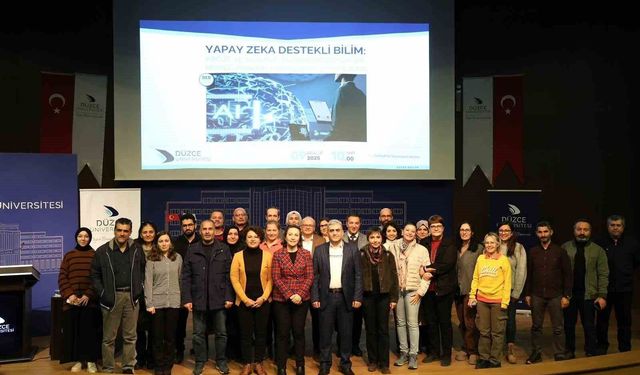 Yapay zeka destekli bilim anlatıldı