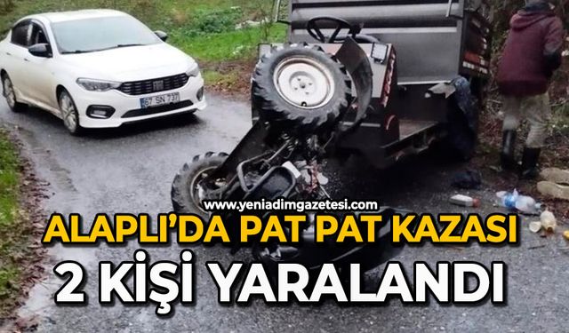 Alaplı'da pat pat kazası: 2 yaralı