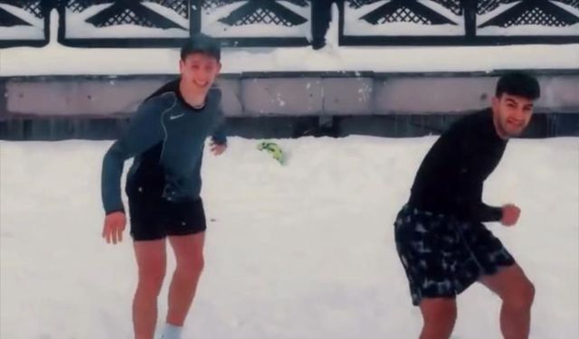 Arda Güler, tatilini Bolu'da yapıyor