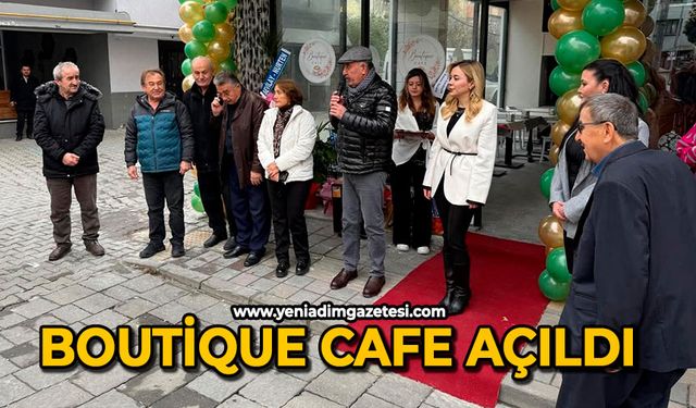 Boutique Cafe açıldı