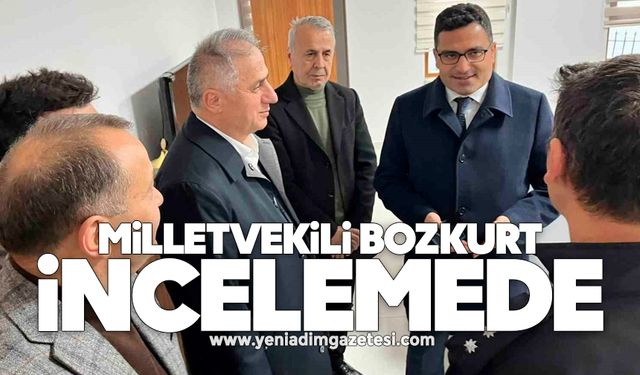 Alaplı TOKİ ve yeni emniyet binasında inceleme