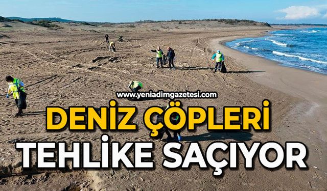 Deniz çöpleri tehlike saçıyor