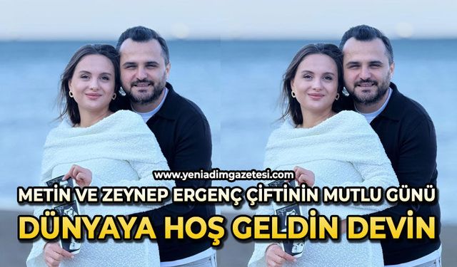 Metin ve Zeynep Ergenç'in mutlu günü: Dünyaya hoş geldin minik Devin