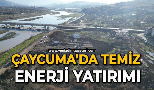 Çaycuma’da temiz enerji yatırımı