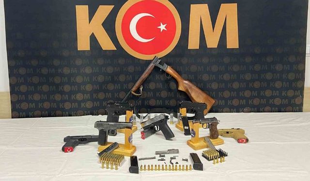 Kaçak silah operasyonu: 1 tutuklama