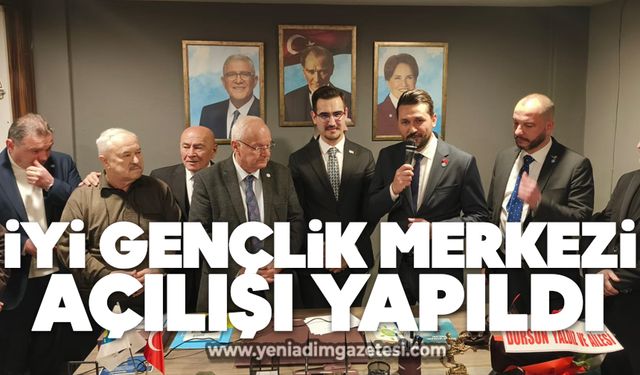 Zonguldak'ta İYİ Gençlik Merkezi açılışı yaptı