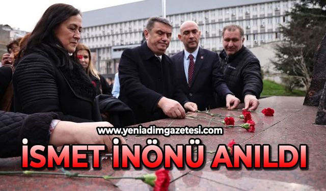 İsmet İnönü anıldı