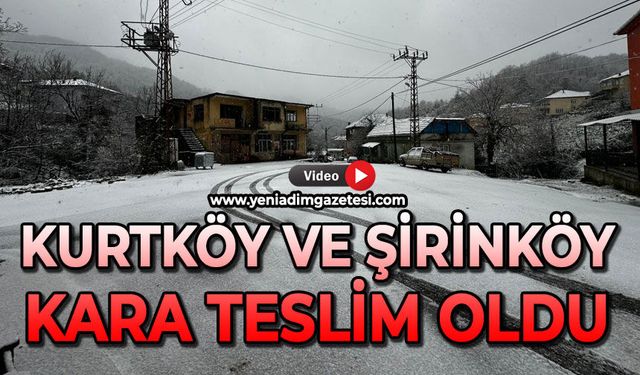 Kurtköy ve Şirinköy kara teslim oldu