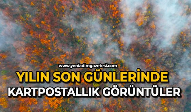 Yılın son günlerinde kartpostallık görüntüler