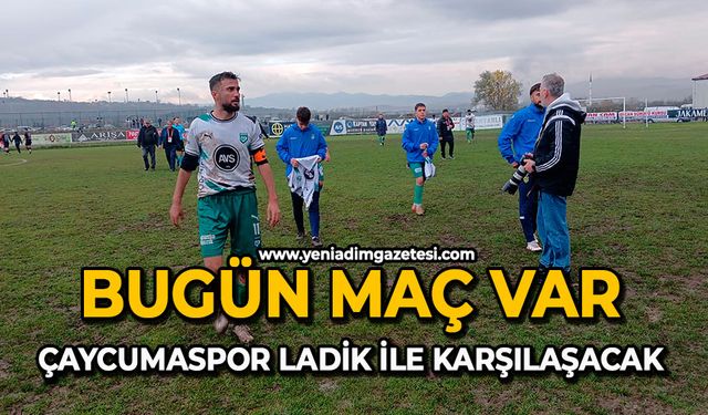 Bugün maç var: Çaycumaspor Ladik ile karşılaşacak