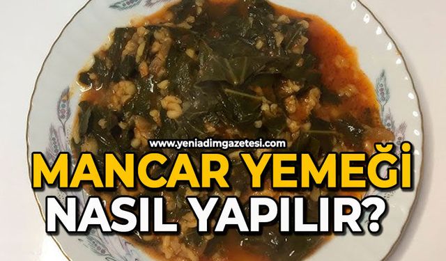 Mancar yemeği nasıl yapılır?