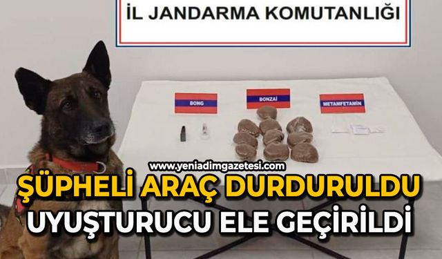 Şüpheli araç durduruldu: Uyuşturucu ele geçirildi