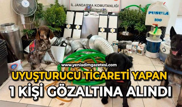 Uyuşturucu ticareti yapan 1 kişi gözaltına alındı