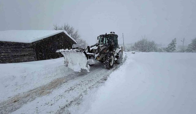 30 köy yolu ulaşıma açıldı