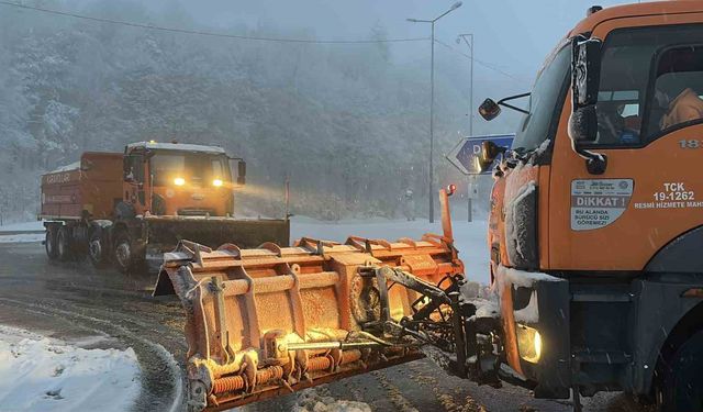 Kar ve hafif sis etkili oluyor
